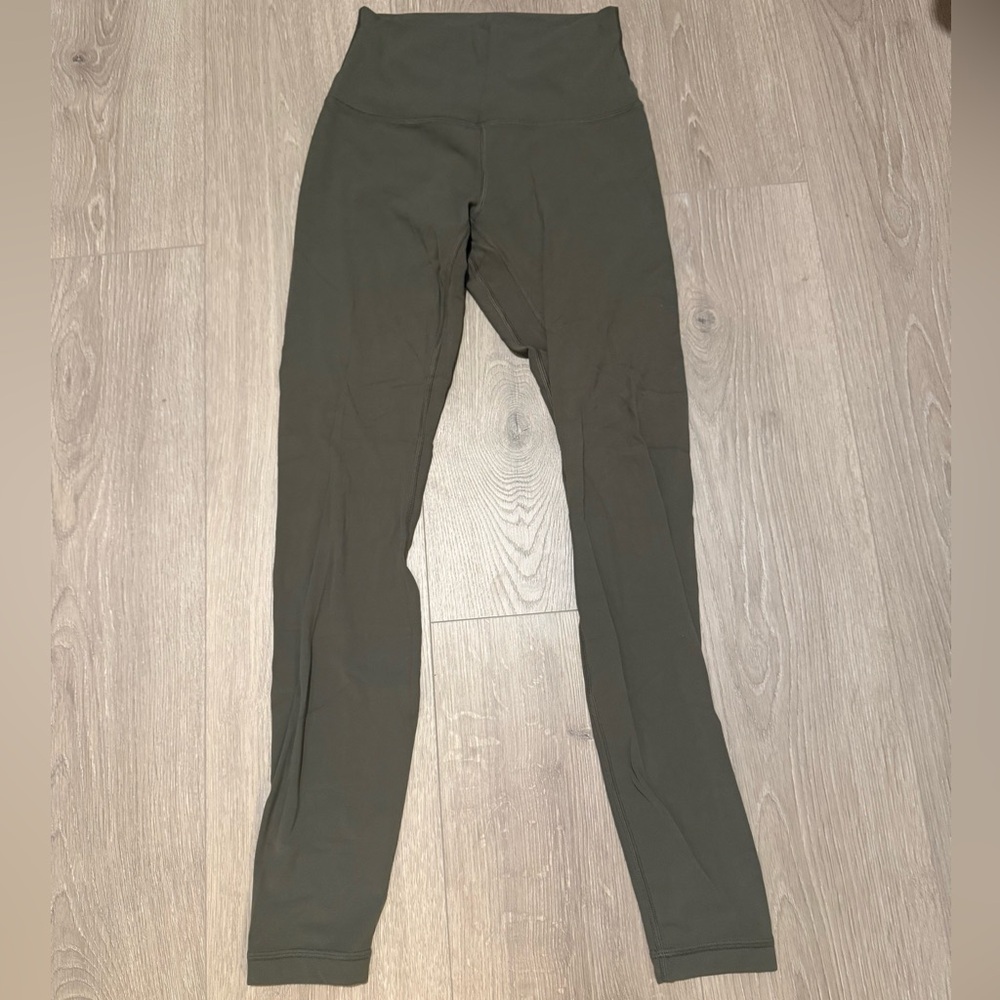 New w/o Tags Lululemon Align Green Leggings Size 4